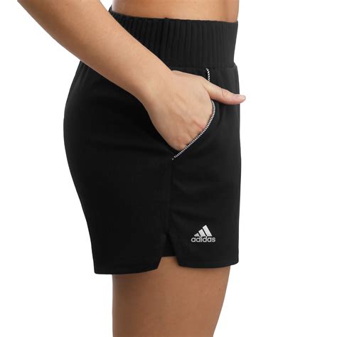 adidas club high-rise shorts damen schwarz weiß|adidas Club High.